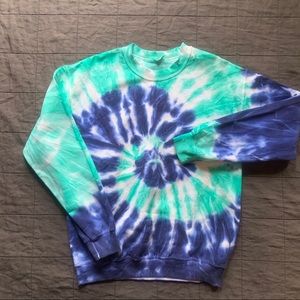 Oversized Tie-dye Sweatshirt